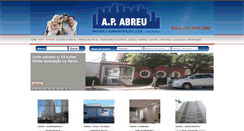 Desktop Screenshot of apabreuimoveis.com.br